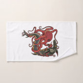 zeemonsters bad handdoek (Handdoek)