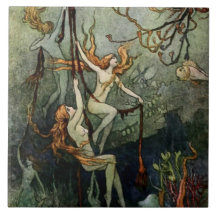 “Zeenimfen” door Warwick Goble