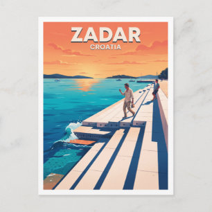 Zeeorgel, Zadar, Kroatië Briefkaart