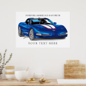 ZEEOSIX COLLECTIBLE AUTO ART POSTER (Keuken)