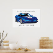 ZEEOSIX COLLECTIBLE AUTO ART POSTER (Keuken)