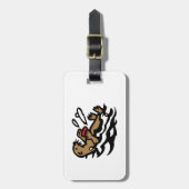 Zeeotter Bagagelabel (Voorkant verticaal)