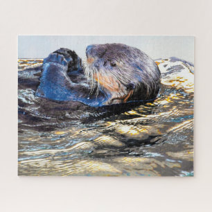 Zeeotter Legpuzzel