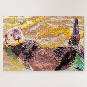 Zeeotter Legpuzzel