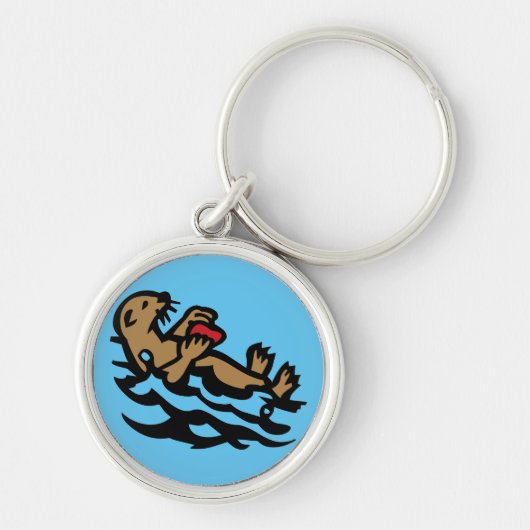 Zeeotter Sleutelhanger (Voorkant)
