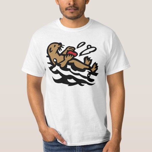 Zeeotter T-shirt (Voorkant)