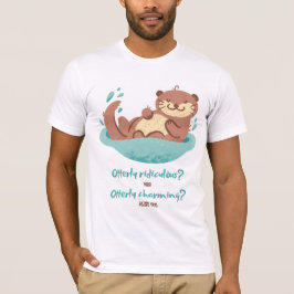 Zeeotterontwerp T-shirt