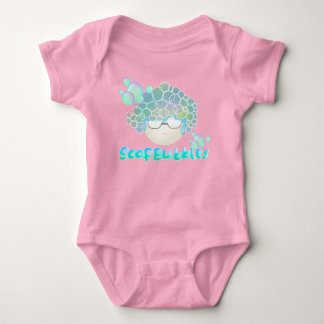 Zeep Bubbels meisje roze Romper