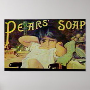 zeep en druk af poster