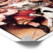 zeep en druk af poster (Hoek)