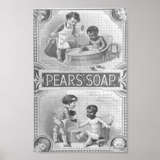 zeep en druk af poster (Voorkant)