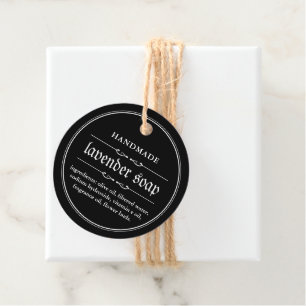 Zeep Hang Label Etiket Verpakkingsontwerp