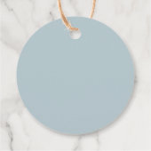 Zeep Hang Label Etiket Verpakkingsontwerp (Achterkant)