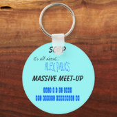 ZEEP, het gaat allemaal om... Massive vergadering, Sleutelhanger (Voorkant)