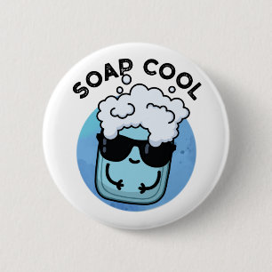 Zeep Koele Grappige Zeep Pun Ronde Button 5,7 Cm