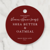 Zeep Labels (Voorkant)