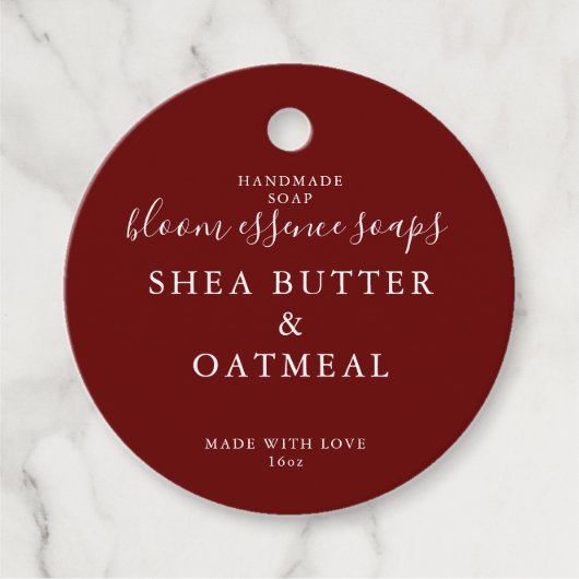 Zeep Labels (Voorkant)