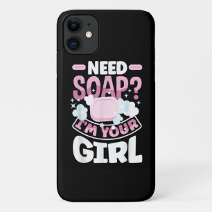 Zeep maken Zeepmaker Grappig iPhone 11 Hoesje