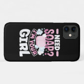 Zeep maken Zeepmaker Grappig Case-Mate iPhone Case (Achterkant (horizontaal))