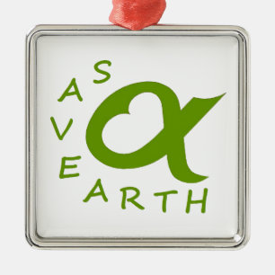 zeep metalen ornament