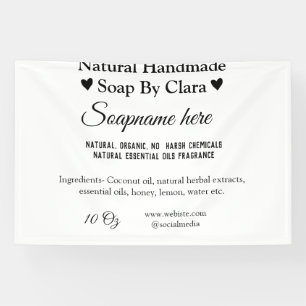 zeep naam gewicht website ingrediënten details tek spandoek