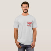 Zeep T-Shirt van de zeebaars van de roodbaars (Voorkant volledig)