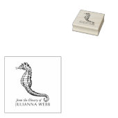 Zeepaard Aangepast Van de Bibliotheek Van Rubberstempel (Gestempeld)