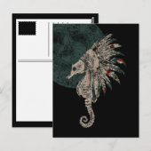 zeepaard briefkaart (Voorkant / Achterkant)