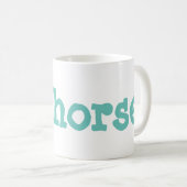 zeepaard koffiemok (Voorkant rechts)