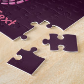 Zeepaard Roze Legpuzzel (Zijkant)