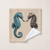 Zeepaarden  bad handdoek (Wasdoekje)