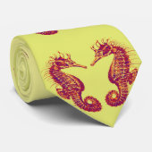 zeepaarden uit liefde stropdas (Opgerold)