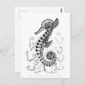 Zeepaardje 10 jaar briefkaart (Voorkant / Achterkant)