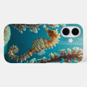 zeepaardje Case-Mate iPhone case (Achterkant (horizontaal))