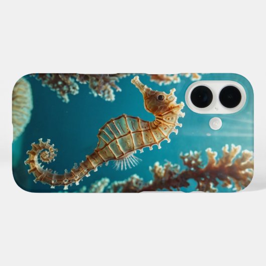 zeepaardje Case-Mate iPhone case (Achterkant (horizontaal))