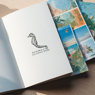 Zeepaardje Eigen Bibliotheek Exemplaar Rubberstempel