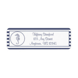 Zeepaardje | Gepersonaliseerd Etiket