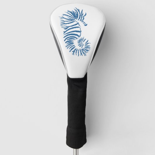 Zeepaardje  golfheadcover (Voorkant)