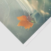 Zeepaardje Levendig gekleurd in Ocean Decoupage Tissuepapier (Detail)