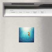 Zeepaardje met Hartbellen Magneet (Insitu (Vaatwasser))