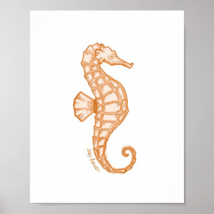 Zeepaardje print