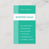 zeepaardje visitekaartje (Achterkant)