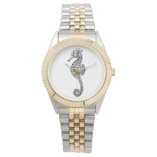 ZEEPAARDJE. ZEELEVEN. VIS HORLOGE