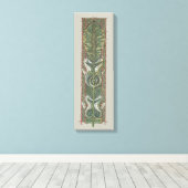 Zeepaardjes en Zeewier,  Art Nouveau Canvas Afdruk (Insitu (Houten vloer))
