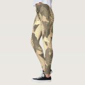 Zeepaardjes op Sepia - Leggings (Links)