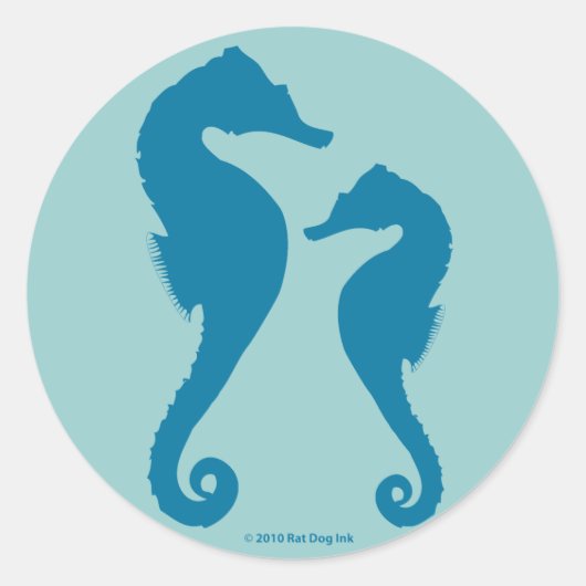 Zeepaardjes Stickers (Voorkant)