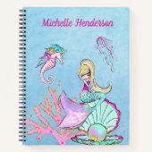 Zeepaardkorst en zeeduivel notitieboek (Voorkant)