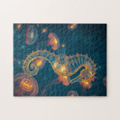 zeepaardoceaan legpuzzel (Horizontaal)