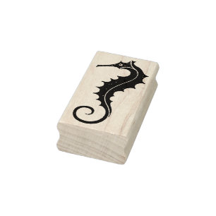  zeepaardRubber Kunststempel Rubberstempel