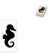 zeepaardzeemijl, kunstzegel 	rubberstempel (Gestempeld)